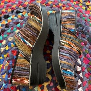 Multi Color Dansko Clogs